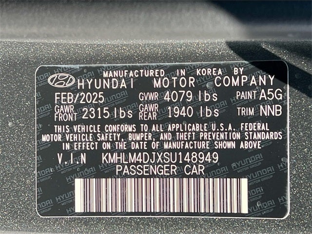 2025 Hyundai ELANTRA HYBRID SEL Sport