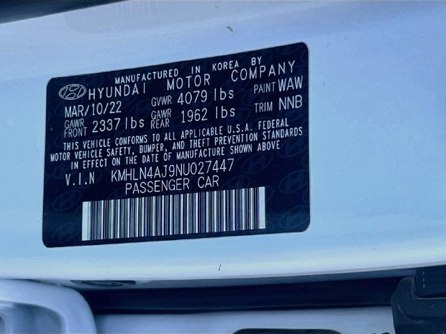 2022 Hyundai ELANTRA HYBRID Limited