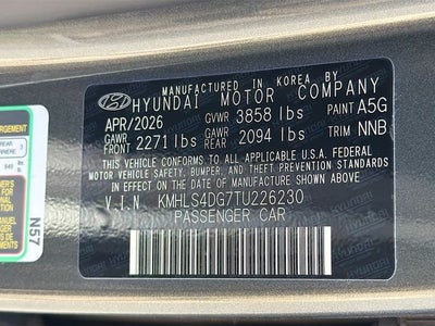 2026 Hyundai ELANTRA SEL Sport