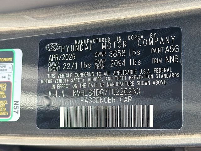 2026 Hyundai ELANTRA SEL Sport