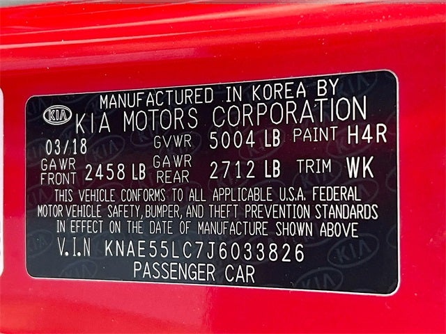 2018 Kia Stinger GT2