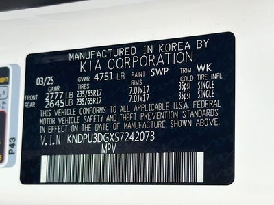 2025 Kia Sportage Hybrid LX