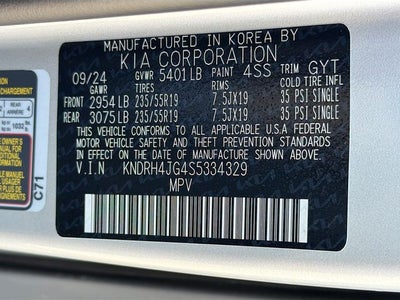 2025 Kia Sorento Hybrid EX