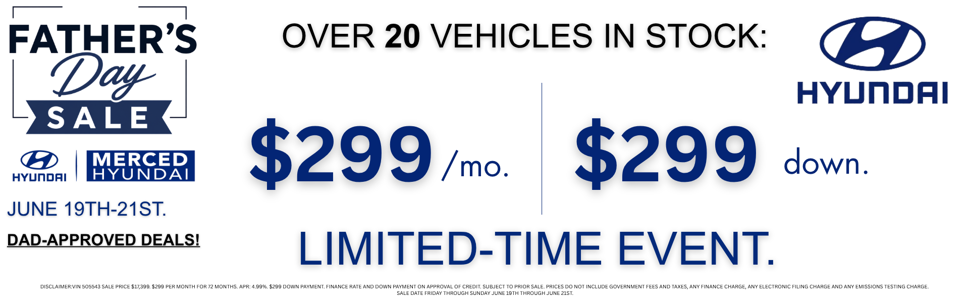 Over 20 vehicles in stock 